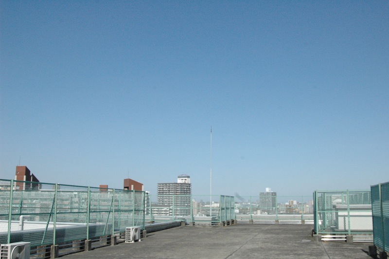 屋上の風景